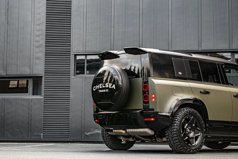 Project Kahn Mondial Retro RS-Forged Light Alloy Wheels - 9x20" Satin Black for 2020+ Defender 90/110/130 - Image 3