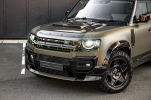 Project Kahn Mondial Retro RS-Forged Light Alloy Wheels - 9x20" Satin Black for 2020+ Defender 90/110/130 - Image 4