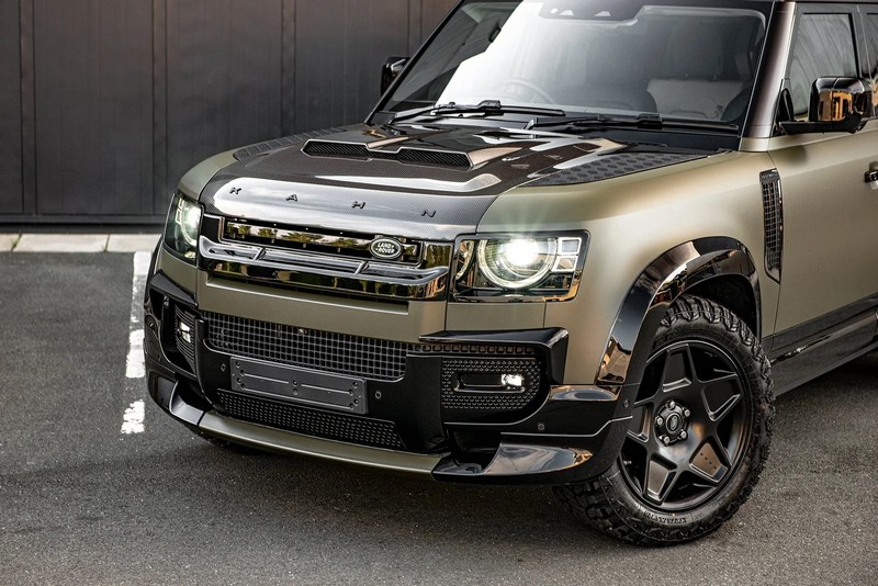 Project Kahn Mondial Retro RS-Forged Light Alloy Wheels - 9x20" Satin Black for 2020+ Defender 90/110/130 - Image 4