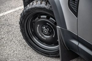 Project Kahn British Heritage RS-Forged - 9x22” Satin Black for 2020+ Defender 90/110/130 - Image 3
