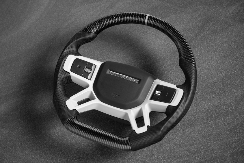 Project Kahn Carbon Steering Wheel for 2020+ Defender 90/110/130 - Image 14