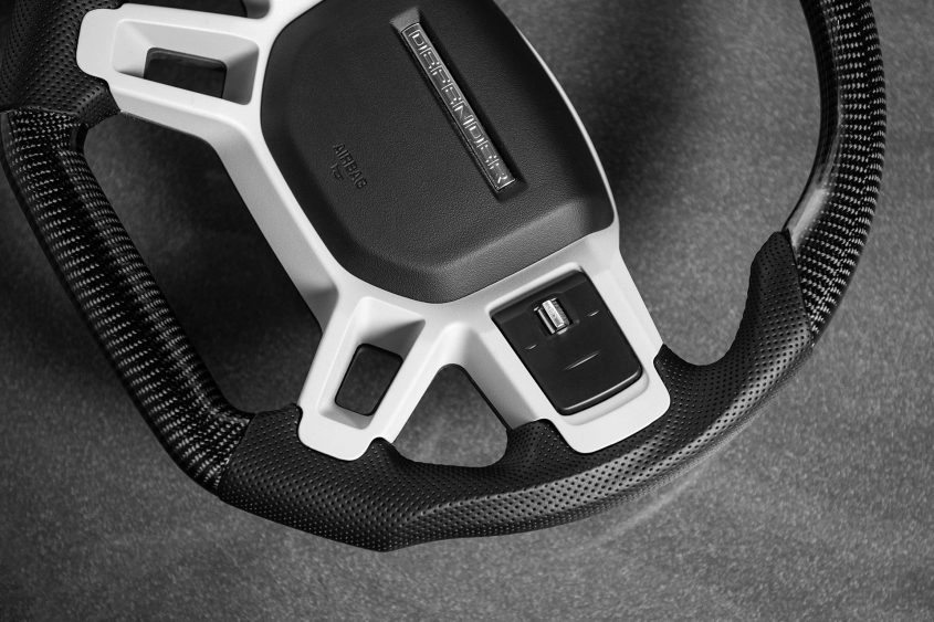 Project Kahn Carbon Steering Wheel for 2020+ Defender 90/110/130 - Image 8