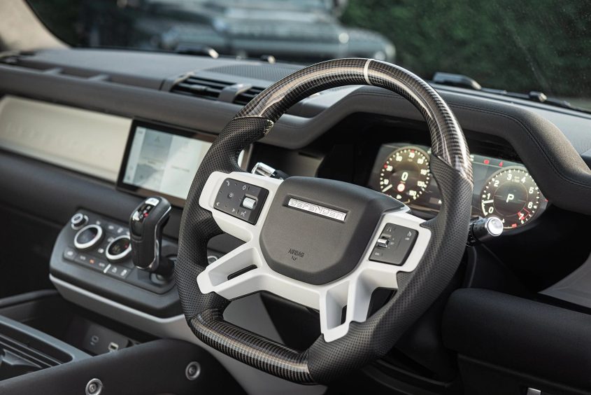 Project Kahn Carbon Steering Wheel for 2020+ Defender 90/110/130 - Image 7