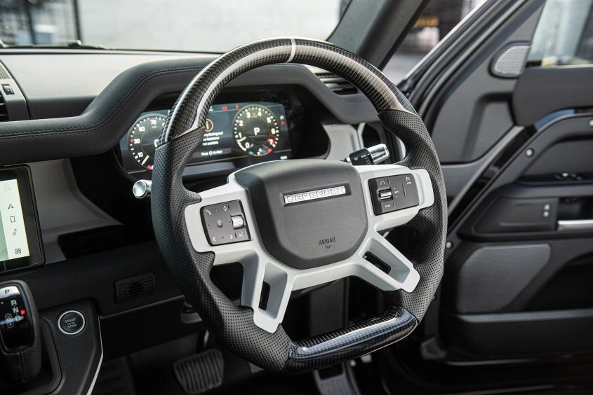 Project Kahn Carbon Steering Wheel for 2020+ Defender 90/110/130 - Image 6