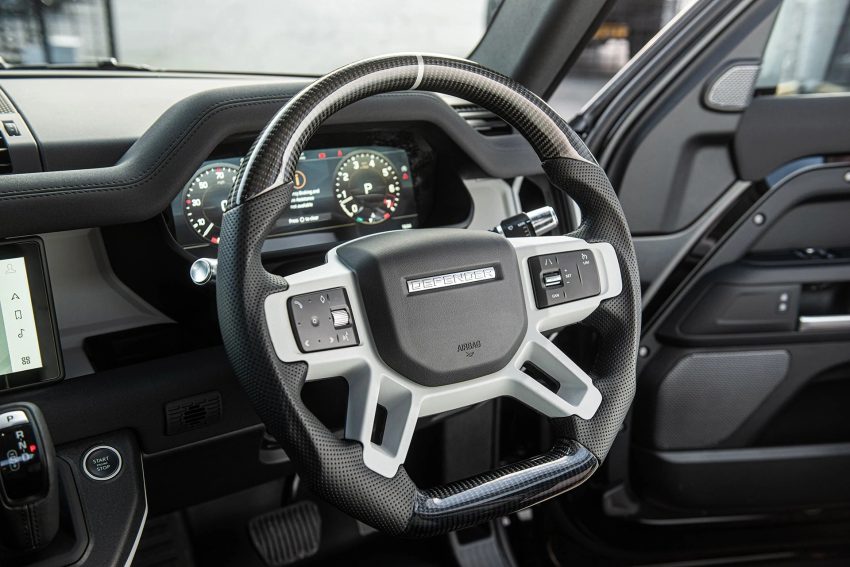 Project Kahn Carbon Steering Wheel for 2020+ Defender 90/110/130 - Image 6