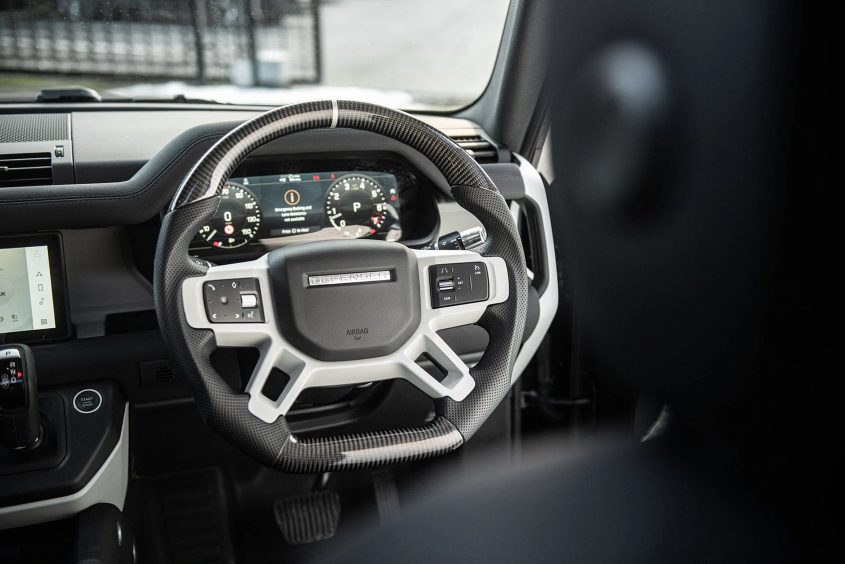 Project Kahn Carbon Steering Wheel for 2020+ Defender 90/110/130 - Image 5