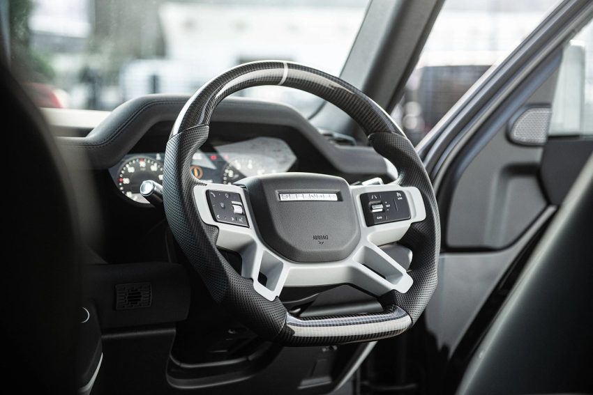 Project Kahn Carbon Steering Wheel for 2020+ Defender 90/110/130 - Image 4