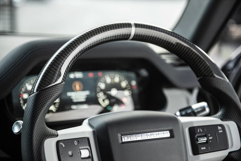 Project Kahn Carbon Steering Wheel for 2020+ Defender 90/110/130 - Image 3