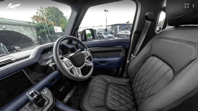 Project Kahn Environment 1: Upper, Middle & Lower Interior 360° Tour - Volcanic Blue for 2020+ Defender 110 - Image 4