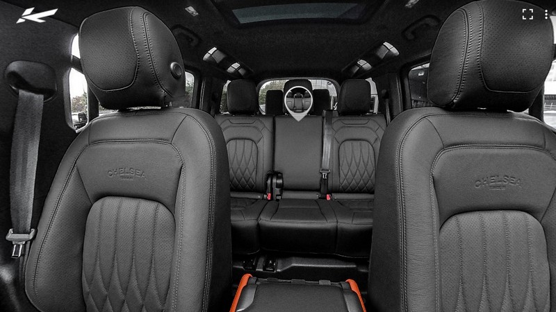 Project Kahn Environment 1: Upper, Middle & Lower Interior 360° Tour - Volcanic Orange for 2020+ Defender 110 - Image 4