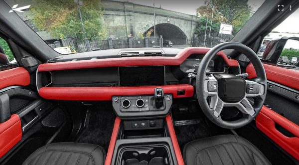 Project Kahn Environment 1: Upper, Middle & Lower Interior 360° Tour - Volcanic Red for 2020+ Defender 110