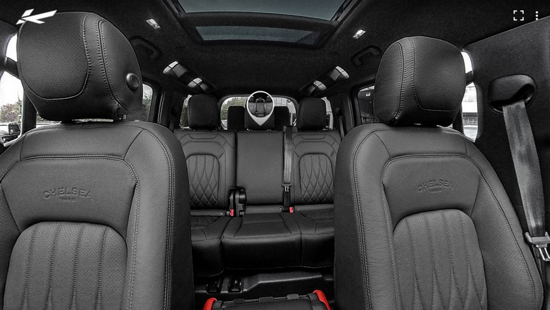 Project Kahn Environment 1: Upper, Middle & Lower Interior 360° Tour - Volcanic Red for 2020+ Defender 110 - Image 4