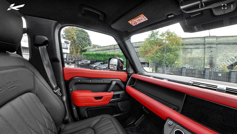 Project Kahn Environment 1: Upper, Middle & Lower Interior 360° Tour - Volcanic Red for 2020+ Defender 110 - Image 2