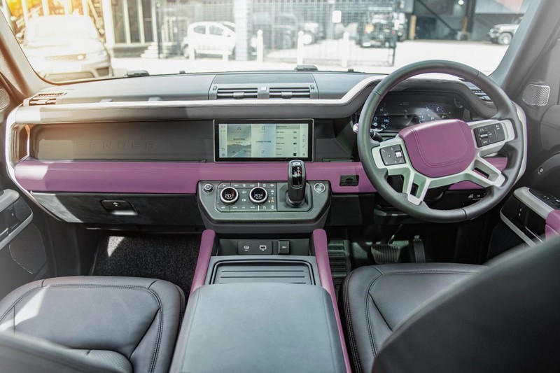 Project Kahn Environment 3: Middle & Lower Interior (Volcanic Pink) for 2020+ Defender 110 - Image 3