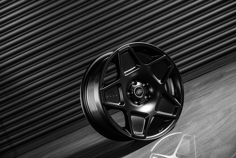 Project Kahn Mondial Retro RS-Forged Light Alloy Wheels - 9x20" Satin Black for 2020+ Defender 90/110/130 - Image 11