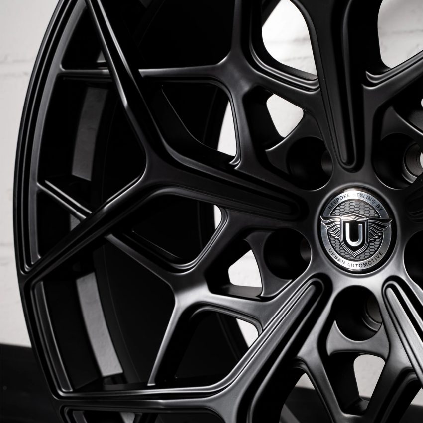 URBAN UC5 22" Front Wheel Satin Black (22x10 ET35) for Defender 90/110/130 - Image 13