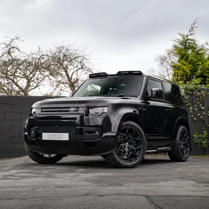 URBAN UC5 22" Front Wheel Satin Black (22x10 ET35) for Defender 90/110/130 - Image 2
