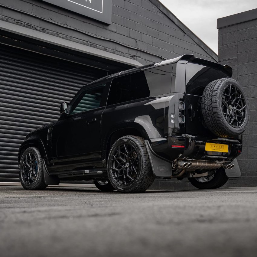 URBAN UC5 22" Front Wheel Satin Black (22x10 ET35) for Defender 90/110/130 - Image 3