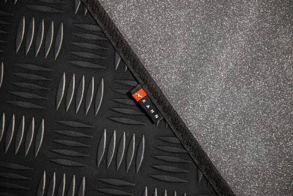 Project Kahn Chequered Rubber Floor Mats for Defender 90