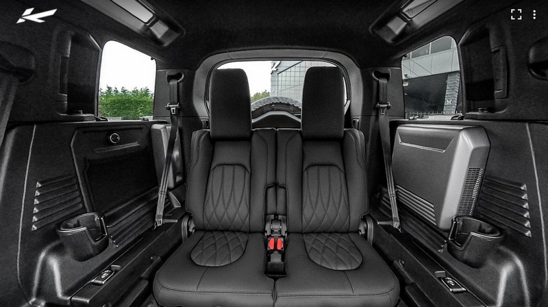 Project Kahn Environment 2: Upper & Lower Interior 360° Tour (Volcanic Orange) for 2020+ Defender 110 - Image 6
