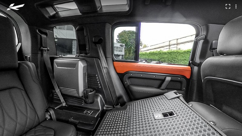 Project Kahn Environment 2: Upper & Lower Interior 360° Tour (Volcanic Orange) for 2020+ Defender 110 - Image 7