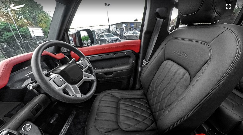 Project Kahn Environment 2: Upper & Lower Interior 360° Tour (Volcanic Red) for 2020+ Defender 110 - Image 9