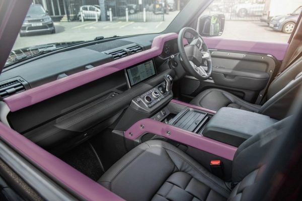 Project Kahn Environment 2: Upper & Lower Interior (Volcanic Pink) for 2020+ Defender 110