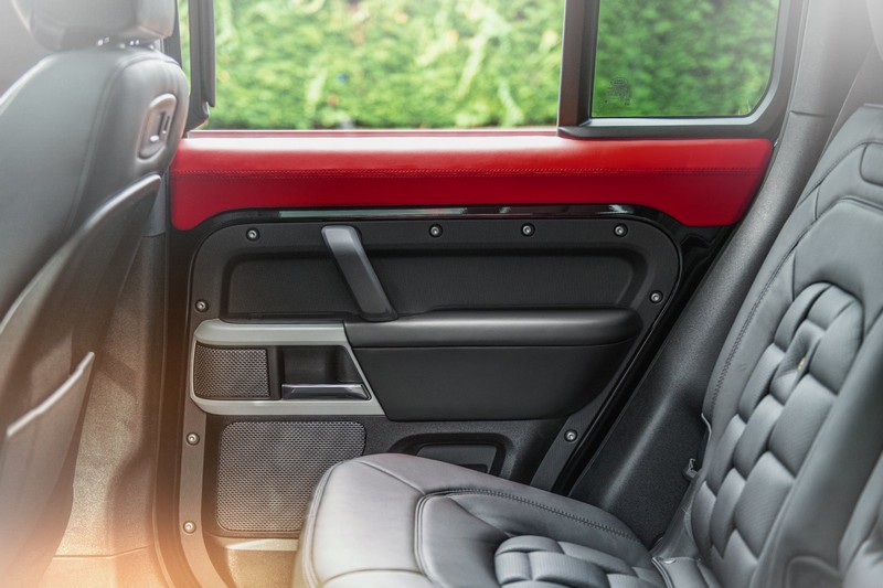 Project Kahn Environment 2: Upper & Lower Interior (Volcanic Red) for 2020+ Defender 110 - Image 3
