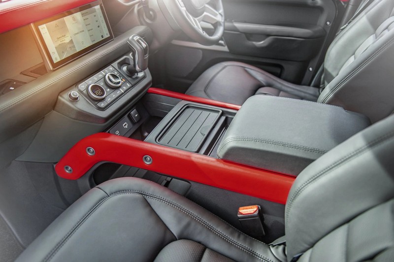 Project Kahn Environment 2: Upper & Lower Interior (Volcanic Red) for 2020+ Defender 110 - Image 4
