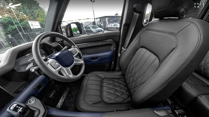 Project Kahn Environment 3: Middle & Lower Interior 360° Tour - Volcanic Blue for 2020+ Defender 110 - Image 8