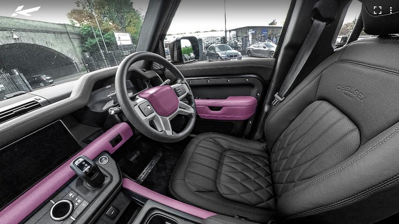 Project Kahn Environment 3: Middle & Lower Interior 360° Tour - Volcanic Pink for 2020+ Defender 110 - Image 7