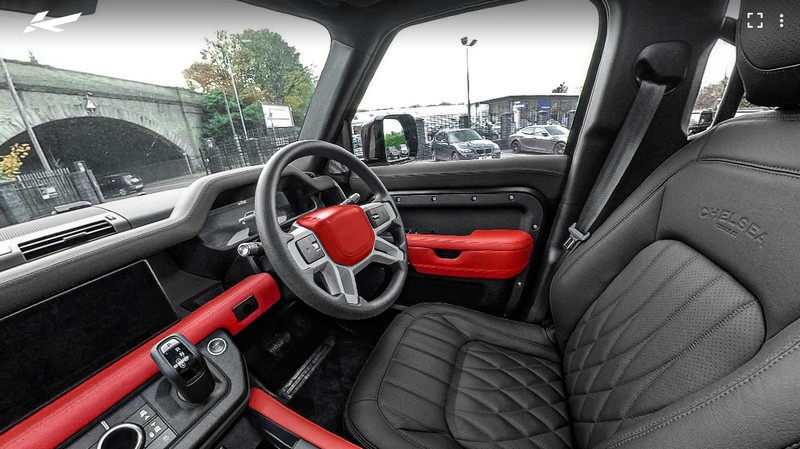 Project Kahn Environment 3: Middle & Lower Interior 360° Tour - Volcanic Red for 2020+ Defender 110 - Image 7