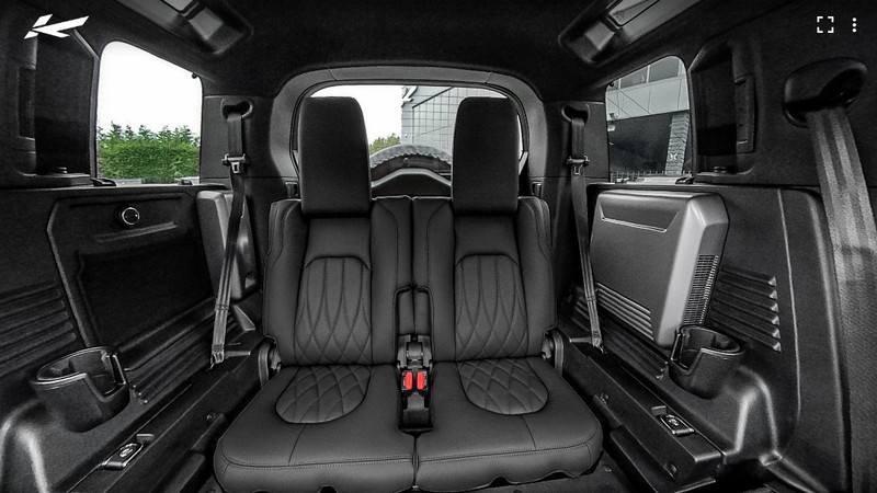 Project Kahn Environment 3: Middle & Lower Interior 360° Tour - Volcanic Red for 2020+ Defender 110 - Image 5
