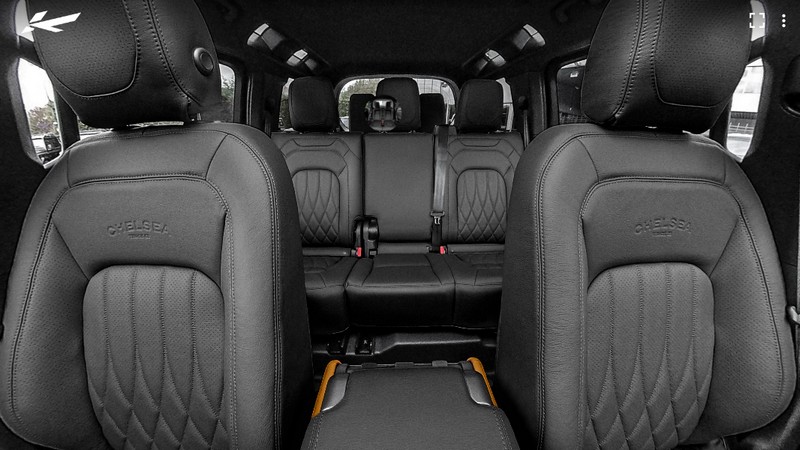 Project Kahn Environment 3: Middle & Lower Interior 360° Tour - Volcanic Yellow for 2020+ Defender 110 - Image 5