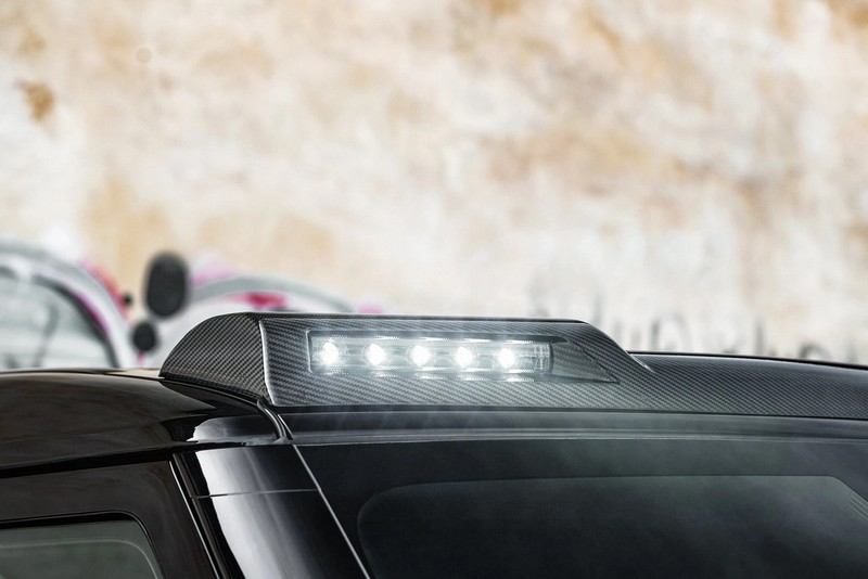 Project Kahn Roof Shield with LED Lights - Carbon for 2020+ Defender 90/110/130 - Image 15