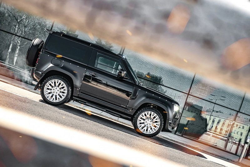 Project Kahn Roof Shield with LED Lights - Carbon for 2020+ Defender 90/110/130 - Image 11
