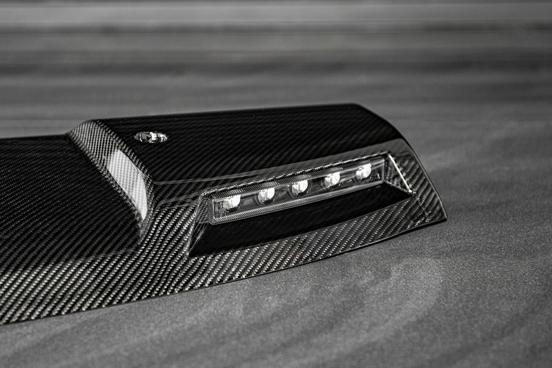 Project Kahn Roof Shield with LED Lights - Carbon for 2020+ Defender 90/110/130 - Image 7