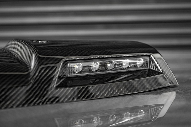 Project Kahn Roof Shield with LED Lights - Carbon for 2020+ Defender 90/110/130 - Image 5