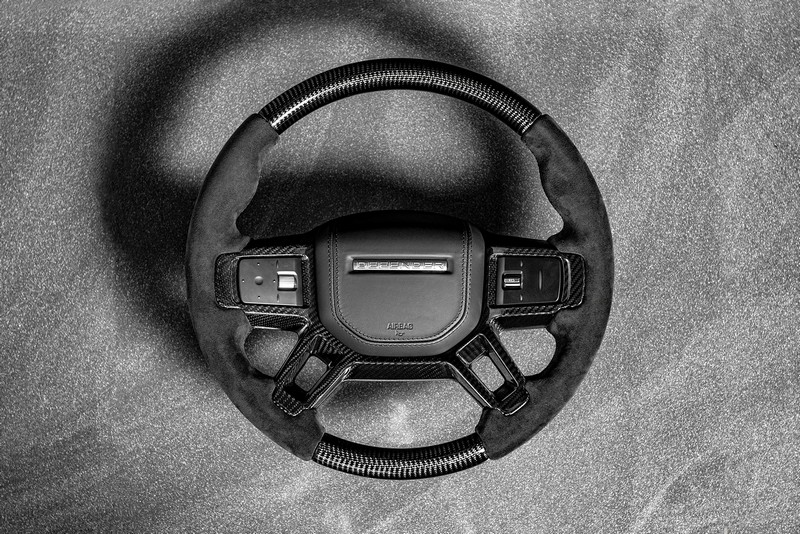 Project Kahn Full Carbon Steering Wheel for 2020+ Defender 90/110/130