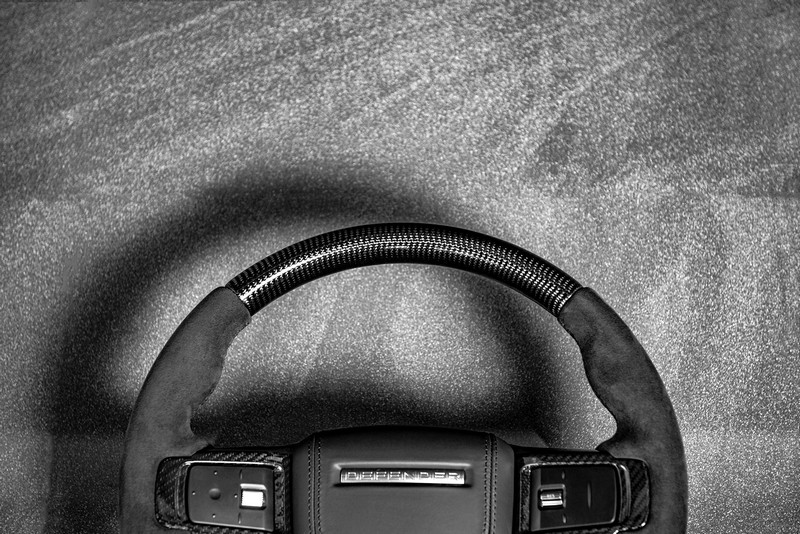Project Kahn Full Carbon Steering Wheel for 2020+ Defender 90/110/130 - Image 6