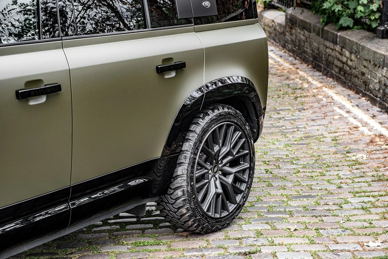 Project Kahn RS 3.0 Alloy Wheels - 9.5x22" Matte Black for 2020+ Defender 90/110/130 - Image 6