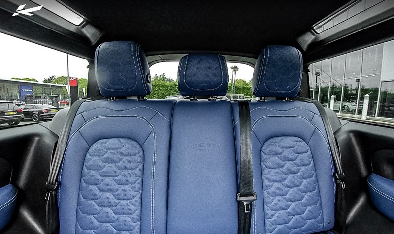 Project Kahn Comfort Leather Interior 360° Tour - Volcanic Blue for 2020+ Defender 90 - Image 5