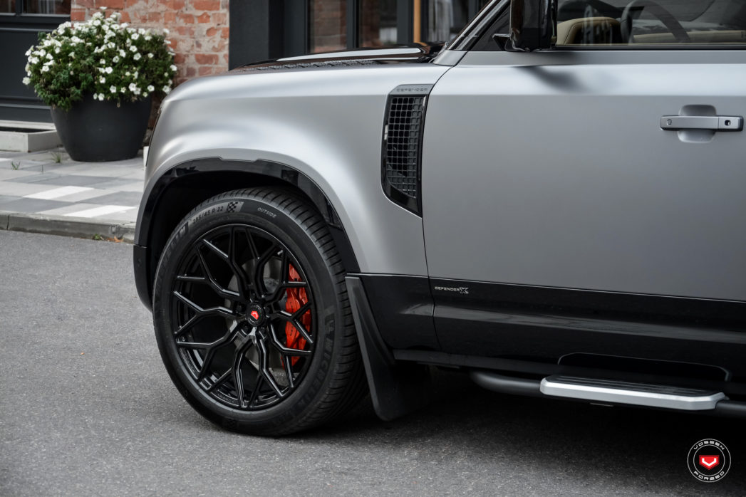 Defender Wheels for 17 – 90/110/130 Series Defender (Gloss - Parts Vossen Defender Rover Charcoal) | S17-01 Forged Land Co.