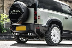 Project Kahn Exposed Carbon Rear Bumper Spats for 2020+ Defender 90/110 - Image 13