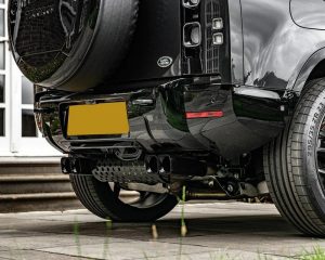Project Kahn Quad Exhaust System for 2020+ Defender 110 V8 Petrol