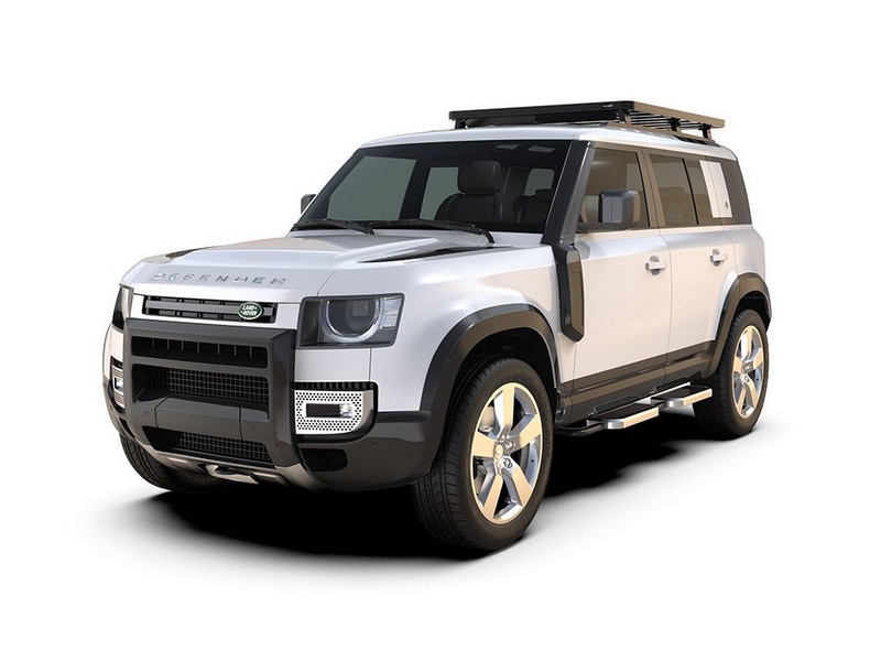 Front Runner w/OEM Tracks Slimeline II Roof Rack Kit for 2020+ Defender 110