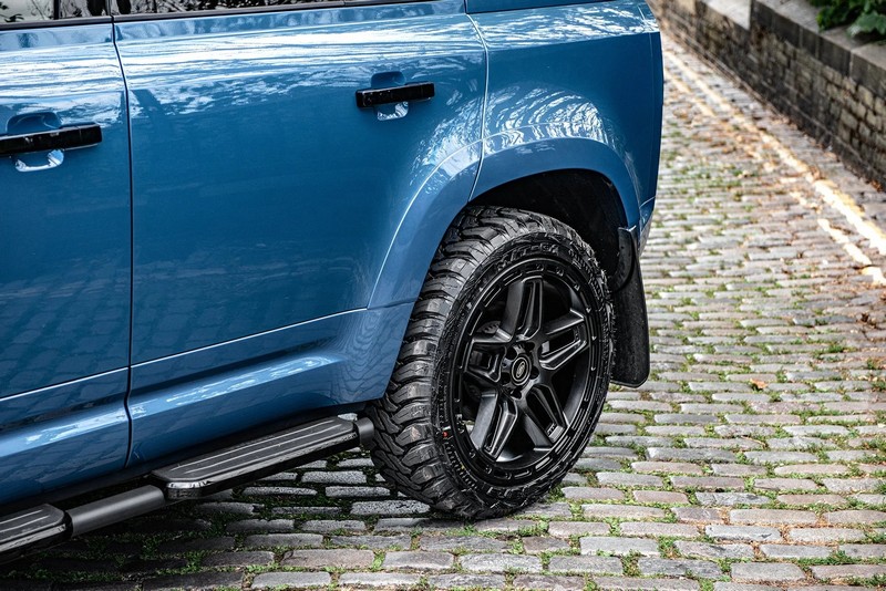 Project Kahn G06 Light Alloy Wheels - 9.5x22" Satin Black for 2020+ Defender 90/110/130 - Image 8