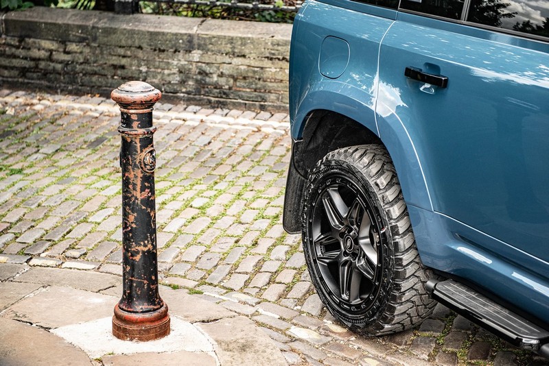Project Kahn G06 Light Alloy Wheels - 9.5x22" Satin Black for 2020+ Defender 90/110/130 - Image 6