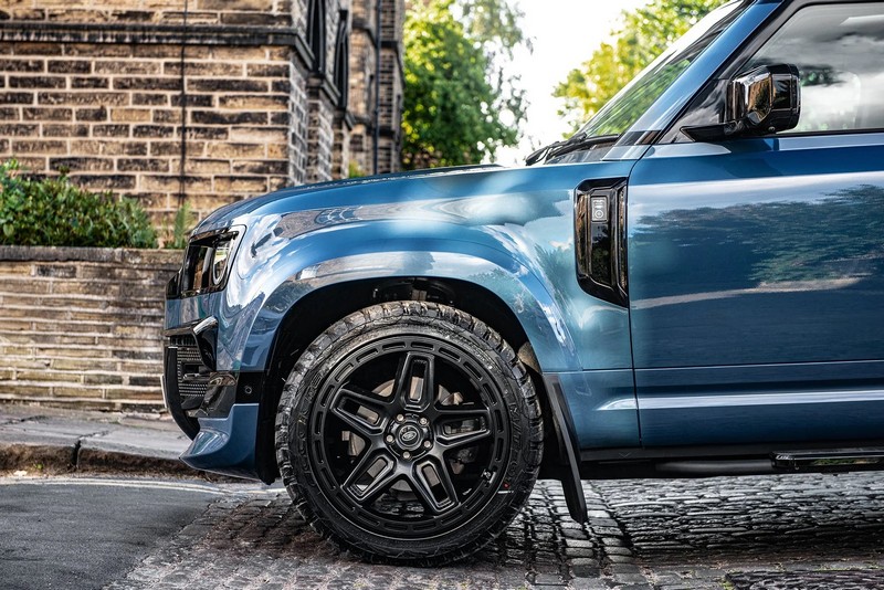 Project Kahn G06 Light Alloy Wheels - 9.5x22" Satin Black for 2020+ Defender 90/110/130 - Image 2