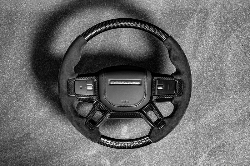 Project Kahn Chelsea Truck Company Full Carbon Steering Wheel for 2020+ Defender 90/110/130 - Image 18